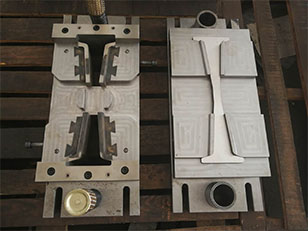 381mm Radiator Header Cutting Die Mold | Transformer Radiator ...